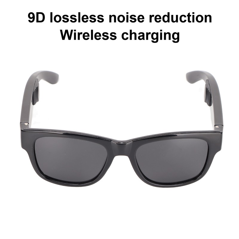 Smart Sunglasses Multifunctional Wireless Bluetooth Sunglasses for PC Laptop ComputerDark