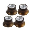 FLEOR Top Hat Style Volume and Tone Control Knobs 2T2V
