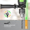GALAX PRO 4.5Amp 0-3000RPM Corded Hammer Drill, 5pcs Bit, Hammer