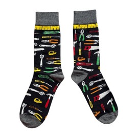 Mens Builder DIY Spirit Level Screwdriver Socks 6-11 UK / 39-45 Eur / 7-12 US