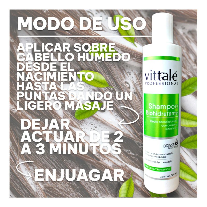 Shampoo Biohidratante Vittalé