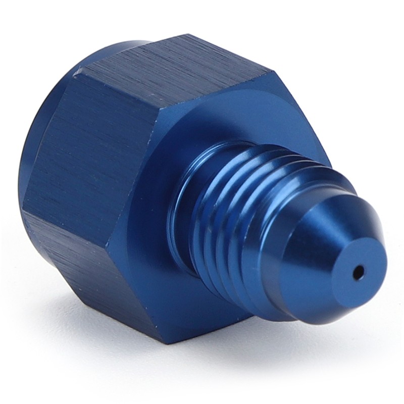 Metal 4AN Inline Oil Inlet Restrictor Straight Fitting 4AN Male