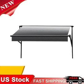 Gearzaar RV Awning Shade For RV Camper Trailer Heavy Duty 16'2" 17Ft Outdoor Canopy 18oz