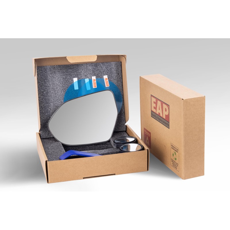 EAP Driver Side Mirror Glass Compatible with Hyundai Kona 2024-2026,