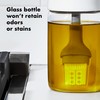 OXO Good Grips Glass Oil Bottle and Silicone Brush, 8