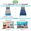 Franco Kids Bedding Soft Microfiber Sheet Set, Twin, Spongebob