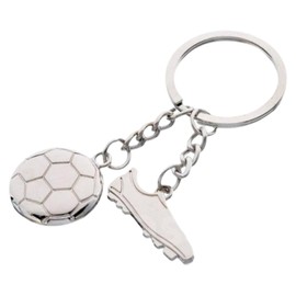 Football gifts for boys, football gifts, key fob football, key ring boy, football key ring for boys, key pendant for men, boys, metal football pendant, stainlesssteel