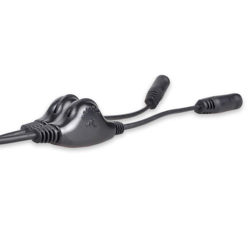 Besmelody 3.5mm Y Splitter Cable with Volume Control, 3.5mm Headphone/Headset