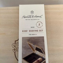 Magnolia Hearth and Hand Magnolia Kids Wood Shave Kit Toy 5 Piece Set Ages 3+ - NEW!
