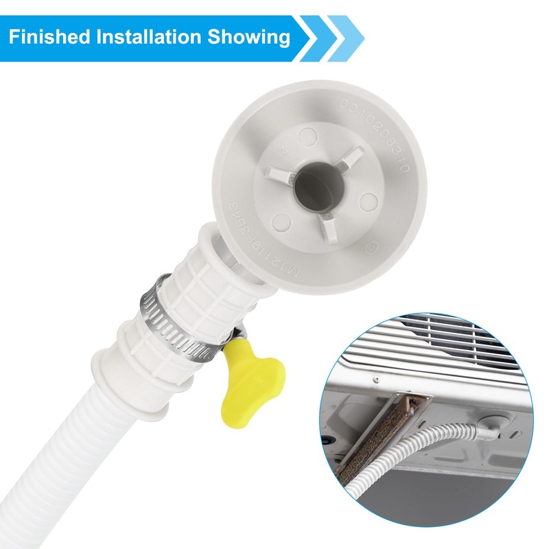 PATIKIL 3.3ft Air Condition Drain Hose Kit Mini Split Window