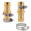 Sanpaint 2 Pack Garden Hose Connector Repair Mender Kit with
