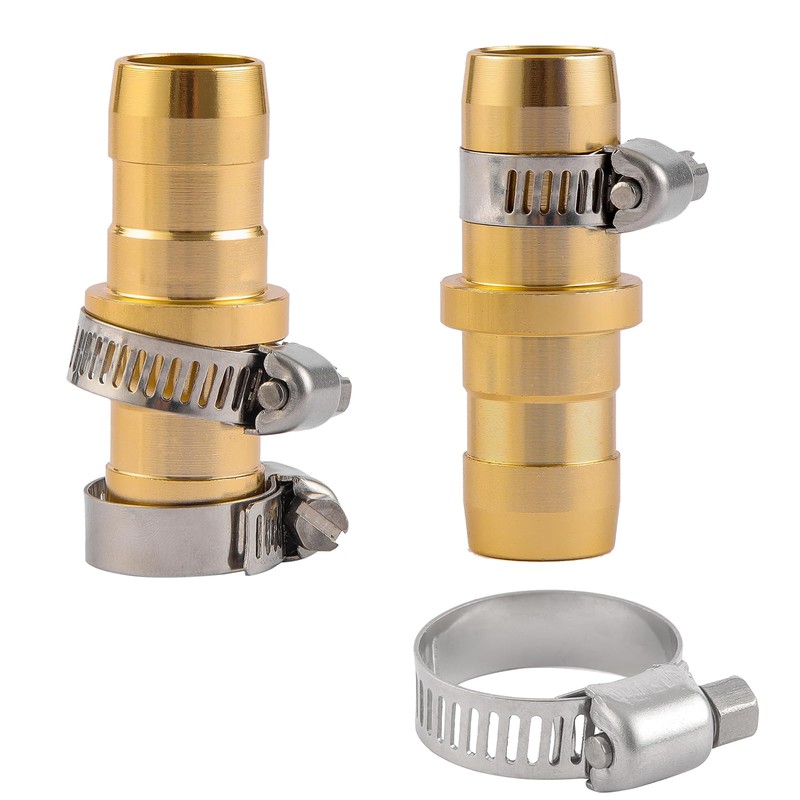 Sanpaint 2 Pack Garden Hose Connector Repair Mender Kit with