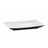 APS GL639 Dual Tone Rectangular Platter, 9"
