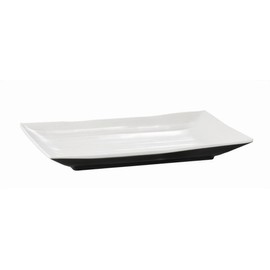 APS GL639 Dual Tone Rectangular Platter, 9"