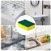 Sponges for Dishes, Scrub Sponges Kitchen Cleaning Brush, Double-Sided Brush