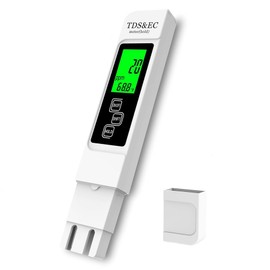 tds Meter, 3-in-1 Instant Read TDS Meter - Measures TDS, EC, & Temperature (°C/°F) - Digital Water Testing Kit for Tap, Well, Pool, Hydroponics, Aquarium