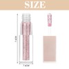 Liquid Glitter Eyeshadow, Diamond Shimmer Eyeshadow, Quick-Dry & Long Lasting