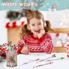 Christmas Multi Point Stackable Push Pencil with Christmas Santa Claus,