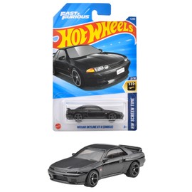 Hot Wheels JFN59 Basic Car Nissan Skyline GT-R (BNR32) Vehicle Toy Mini Car 3 Years Old and Up Black