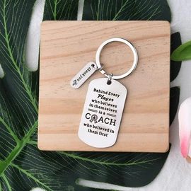 Christmas Xmas Gifts for Bseball Basketball Coach Keychain Gifts for Volleyball Cheer Coach Birthday Gifts for Coach Thank You Gifts for Coaches Retirement Gifts for Soccer Football Coach Key Chain