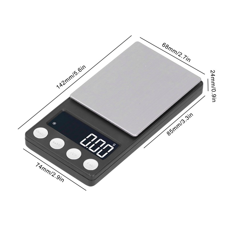 Digital Mini Scale Electronic Pocket Jewelry Scale with LCD Display