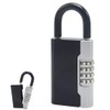 Key Safe Box [Portable] Combination Padlock with Shackle, Key Lock