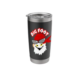 Bigfoot Sasquatch Yeti Bigfoot & Yeti For Kids & Adult Stainless Steel Insulated Tumbler