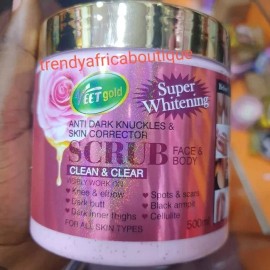 VEETGOLD Veet gold body corrrctor scrub/Face & body clean & clear x1 jar