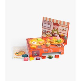 Topbright - Caja de pizza con forma de logotipo (120454)