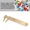 QANYEGN Brass mm Measuring Tool, Brass Gauge Calipers, Brass Dual