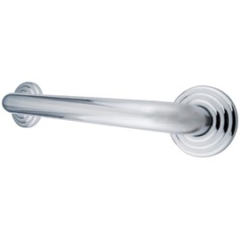 Kingston Brass DR314321 Designer Trimscape Restoration Decor 32-Inch Grab Bar with 1.25-Inch Outer Diameter, Polished Chrome