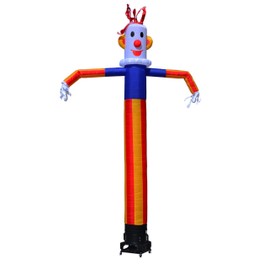 LookOurWay Clown Air Dancers Inflatable Tube Man Attachment, 18-Feet (No Blower)