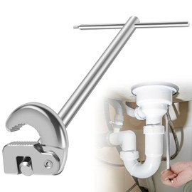 SensaBliss Sink Wrench, Benley Wrench, Plumber Tool, 180 Degree Rotation, Water Supply Replacement, Multifunctional Monkey Wrench Tool, Pipe Wrench, Plumbing Wrench, Undermount Sink Faucet Wrench,