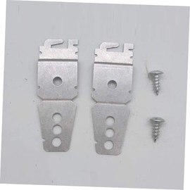 Housoutil Dishwasher Brackets for Kitchen Counter Mounting Kit Clips Plate Stabilizes Dishwasher Installati