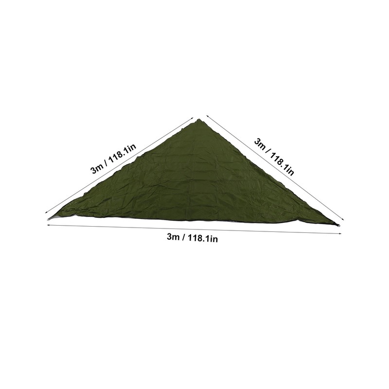 Triangle Sun Shade Sail Canopy Outdoor Pool Shade Cloth Suncreen