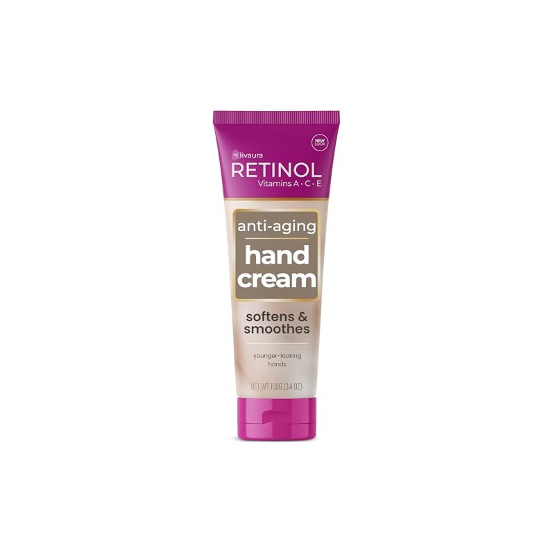 Skincare Ldel Cosmetics Retinol Hand Cream, 3.52-Ounce Tube, Retinol, SKIN_MOISTURIZER,