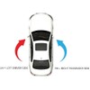 Fits 84-89 Nissan 300ZX, 200SX Right Passenger Clear Mirror Glass