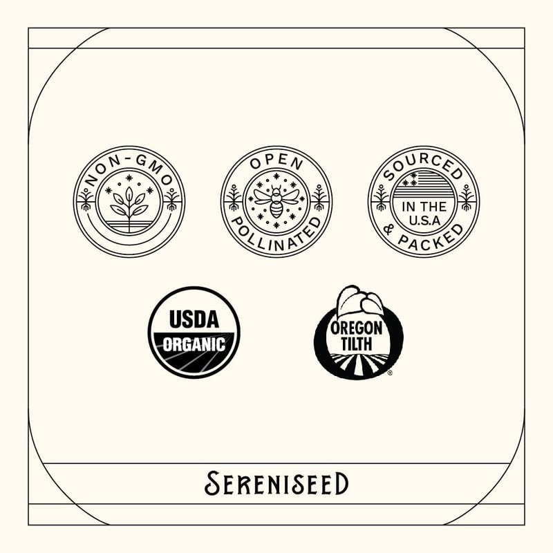 Sereniseed Certified Organic Herbal Tea Seed Collection (10-Pack) – 100%