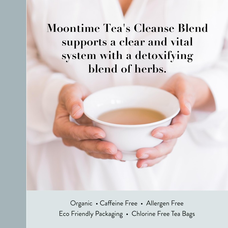 Organic Cleanse and Detox Tea for Women, 30 Tea bags