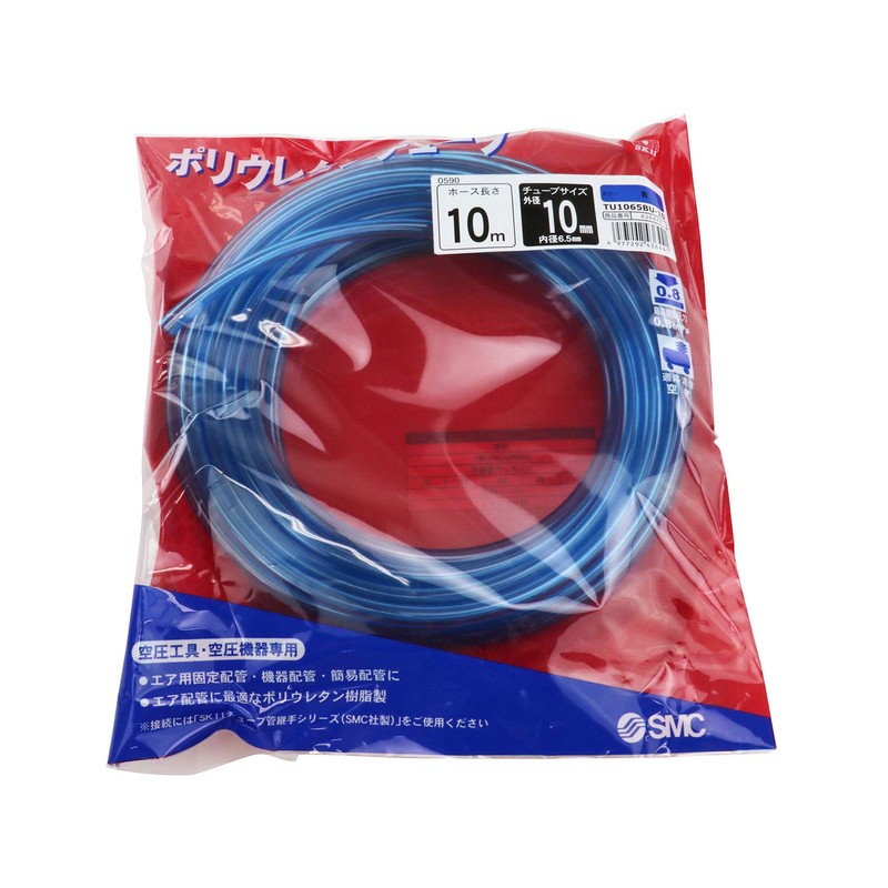 SK11 TU1065BU-10 Polyurethane Tube Outer Diameter 0.4 inch (10 mm),