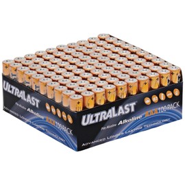 Ultralast® ULTRALAST ULA100AAAB ULA100AAAB Alkaline AAA Batteries, 100 pk
