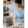LivLab Mker 20 PCS Food Storage Containers with Lids -