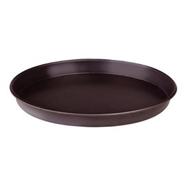 Pentole Agnelli Kuchenform zylindrisch für Pizza, aus Blech Blau, Stärke 0.6 cm, Schwarz 26 cm schwarz