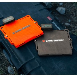 Dark Energy Spectre Folding 8W Solar Panel | Charges USB-C and USB-A Device | Ultra-Durable, IPX7 Waterproof, Lightweight Off The Grid Solar Powerhouse with Signature Series Charge Anywhere Bundle