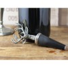 English Pewter Company Deer Head Antler Elk Wine Bottle Stopper