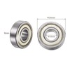 Kozelo 10pcs 6000-ZZ Deep Groove Ball Bearings [10mm Inner Diameter