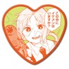 Kindergarten Wars Rita Heart Shaped Can Badge A