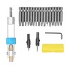 20Pcs/Set Countersink Drill Bit High Speed Steel Screwdriver Bits Screw