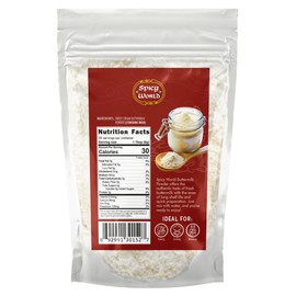 Spicy World Premium Buttermilk Powder 1.5 LB - Made in USA from Sweet Cream, Non-GMO, 4.5% Milkfat, Perfect for Biscuits, Cornbread, and More!