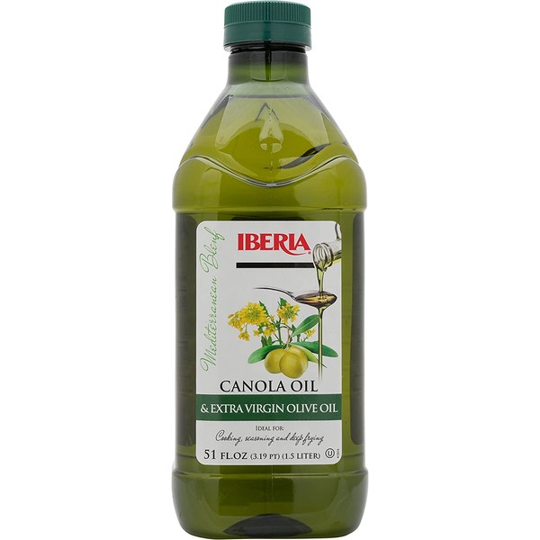 Iberia Canola and Extra Virgin Olive Oil 51 FL. OZ. (1.5 LITER)